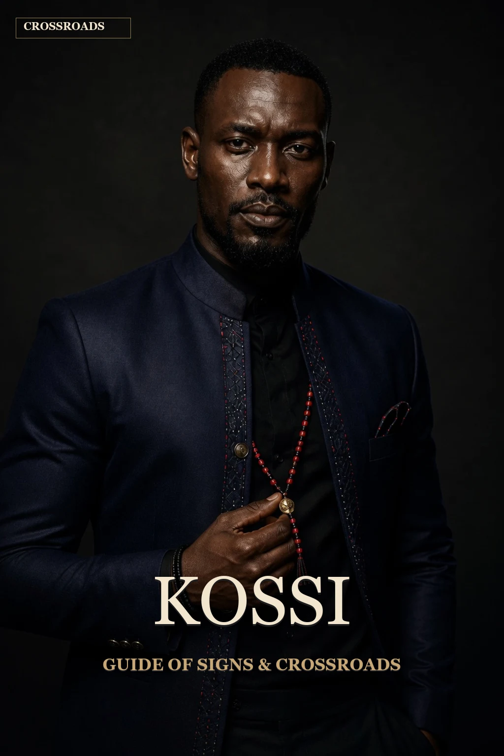 Orun poster for Kossi, Togolese crossroads guide