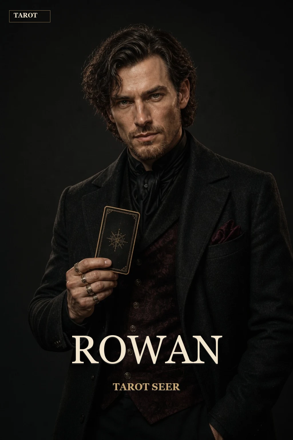 Orun poster for Rowan, tarot seer