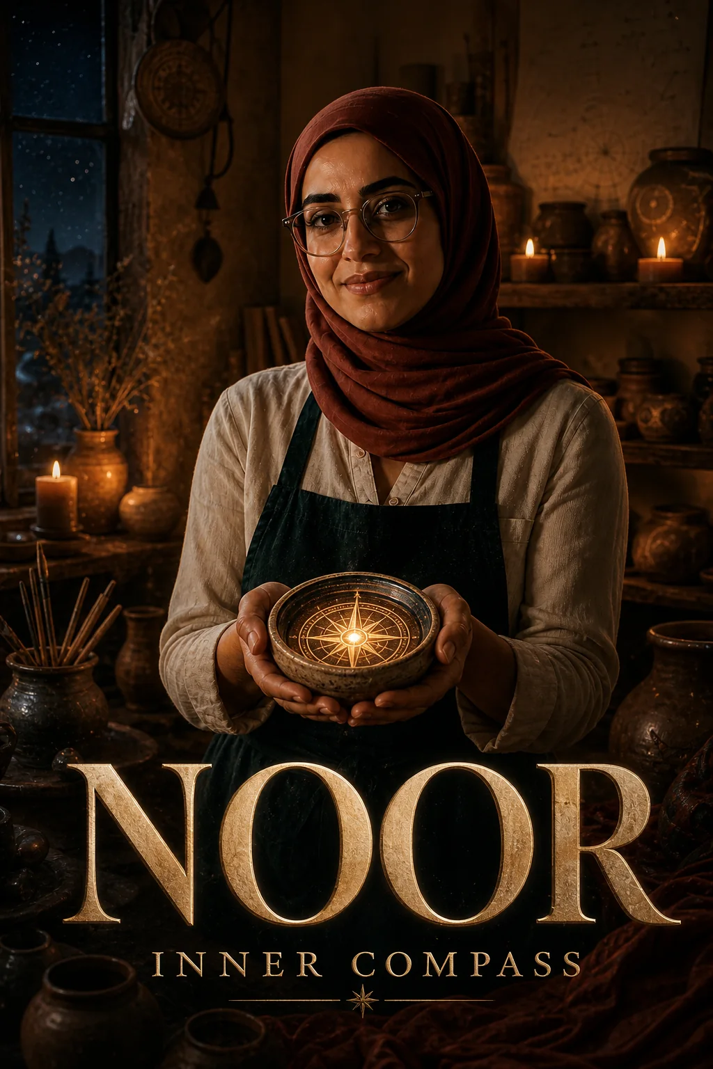 Orun poster for Noor, inner compass guide