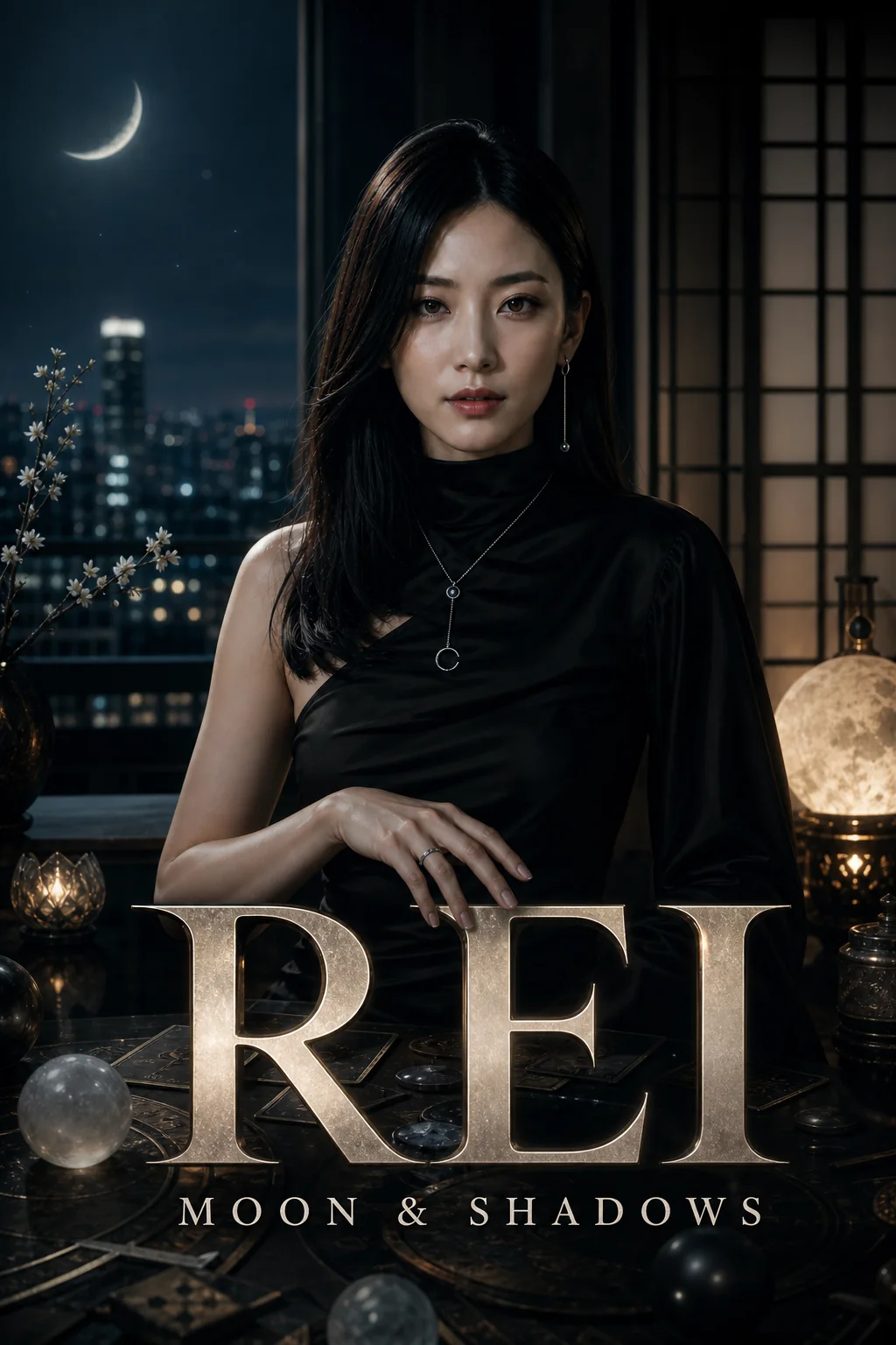 Orun poster for Rei, Japanese moon oracle
