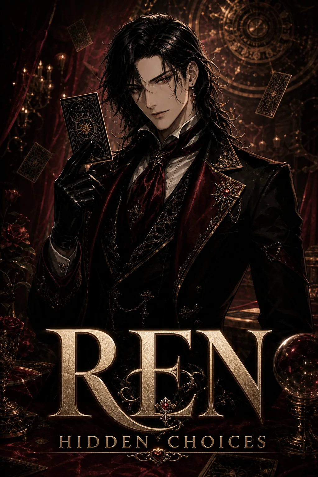 Orun anime poster for Ren, guide of hidden choices